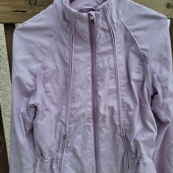 Rare Mauve Lilac Lululemon Define Jacket Windbreaker Style Sz 6 - Picture 10 of 15